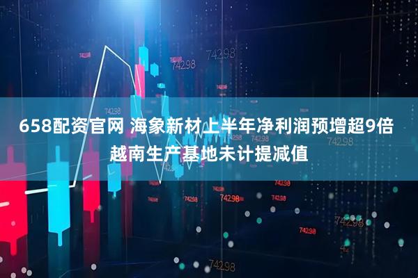 658配资官网 海象新材上半年净利润预增超9倍 越南生产基地未计提减值