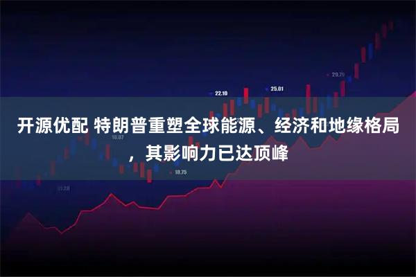 开源优配 特朗普重塑全球能源、经济和地缘格局，其影响力已达顶峰